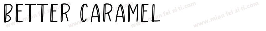 Better Caramel字体转换